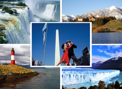 Argentina turismo itinerario 12 días 11 noches - Buenos Aires + Ushuaia + El Calafate + Bariloche + Iguazú