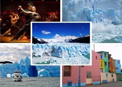 Argentina tourism itinerary 6 days 5 nights - Buenos Aires + El Calafate