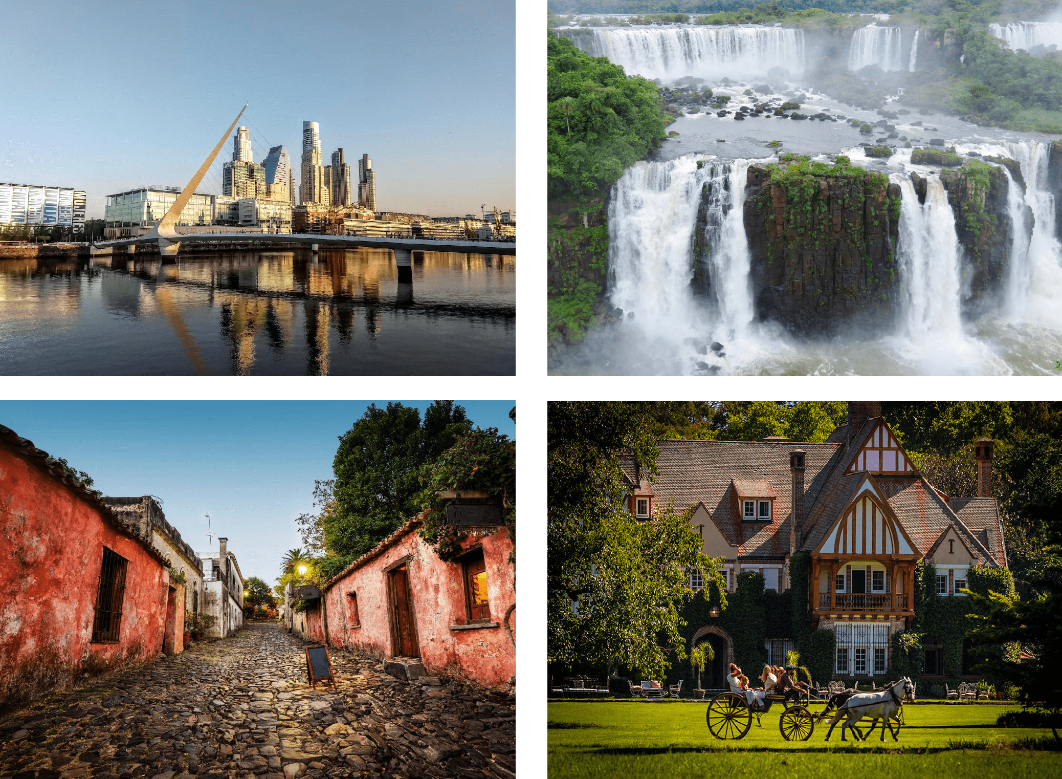 Argentina Tour Itinerary 6 Days 5 Nights - Buenos Aires + Iguazú + Colonia